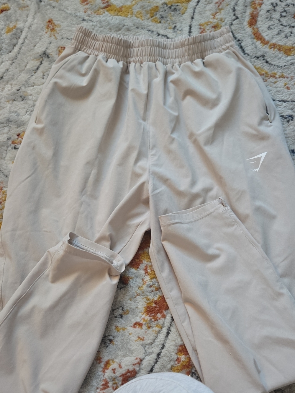 Light Gymshark Athletic Joggers